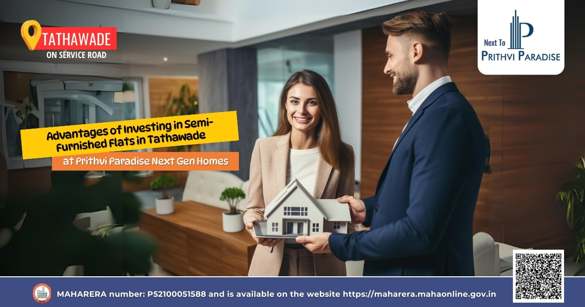 Semi-Furnished flats in Tathawade