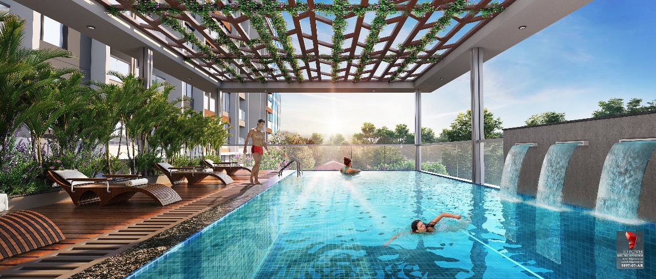 Luxury Pool Facilities at Prithvi Paradise Nxt