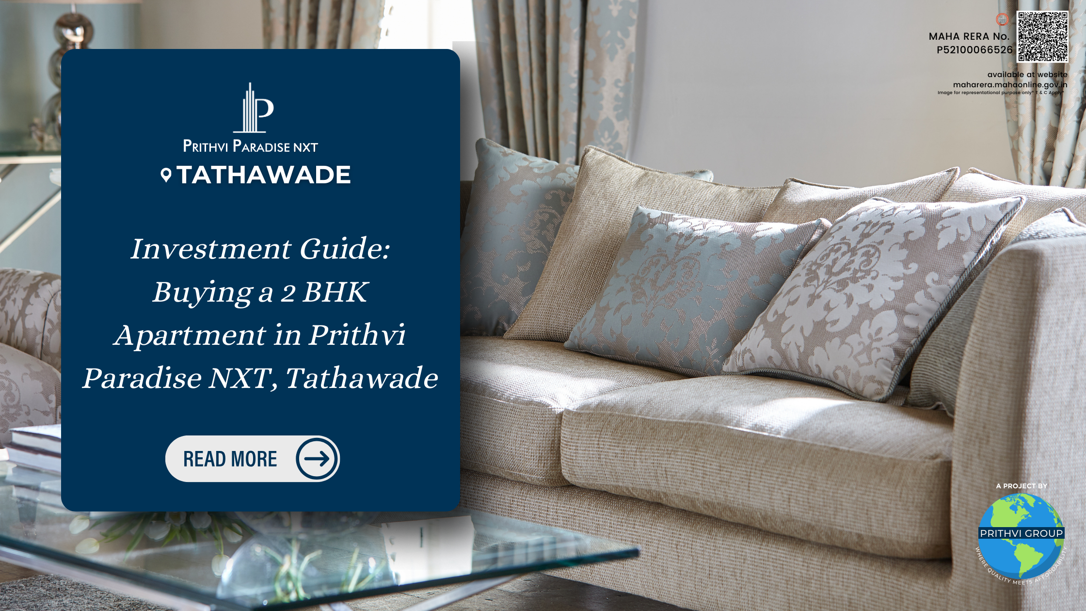 Investment Guide: Buying a 2 BHK Apartment in Prithvi Paradise NXT, Tathawade